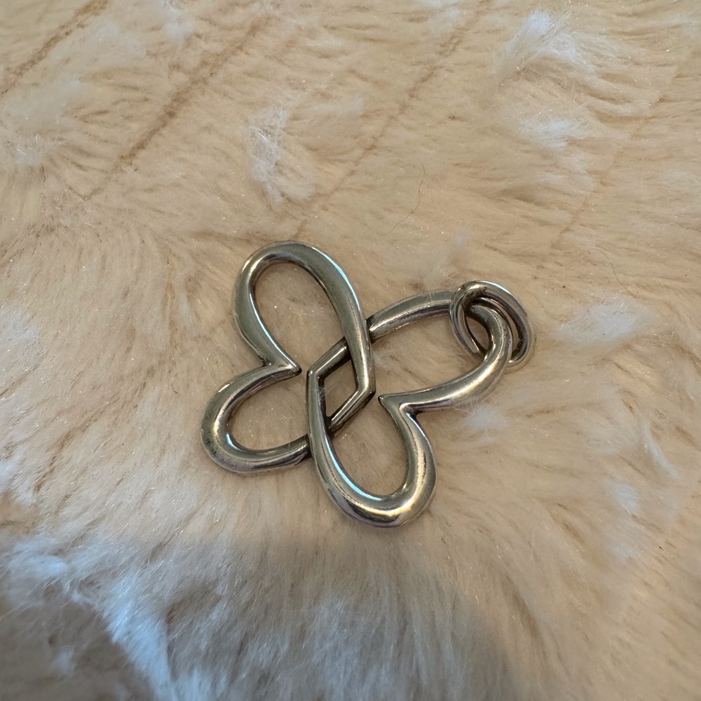 James Avery Retired Floating Butterfly Pendant - image 3